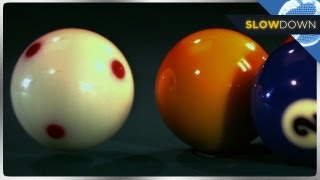 Amazing Billiard Shots in SLOW MOTION [upl. by Yreffeg]