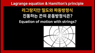 81B 파동방정식 라그랑지안 밀도 디랙 방정식 양자장 해밀턴 원리 wave equation Dirac sea quantum field amp Lagrangian density [upl. by Fields925]