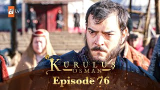 Kurulus Osman Urdu  Season 2  Episode 76 [upl. by Aneelehs9]