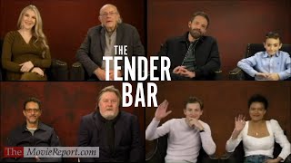 THE TENDER BAR talk with Ben Affleck Tye Sheridan Lily Rabe Briana Middleton  December 13 2021 [upl. by Brandtr]