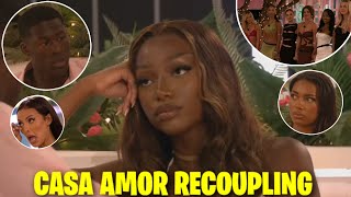 CASA AMOR RECOUPLING DIAMONTE VS JESS amp MATILDA AYO amp MIMII WOW LOVE ISLAND EP 28 REVIEW [upl. by Meikah]