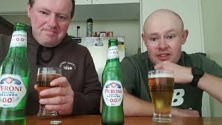 Peroni Nastro Azzurro 00 beer review [upl. by Norel66]