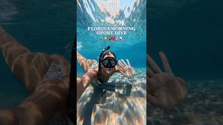 SNORKELING IN FLORIDA ☀️🌺 travel florida snorkeling gopro [upl. by Sabsay]