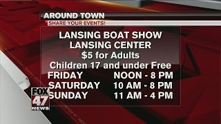 Around Town 111316 Lansing Boat Show [upl. by Agarhs940]