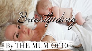 BREASTFEEDING 4 CHILDREN  The mum of 10 [upl. by Strang]