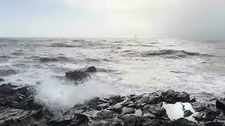 Whaleback Lighthouse on a foggy day [upl. by Amin]