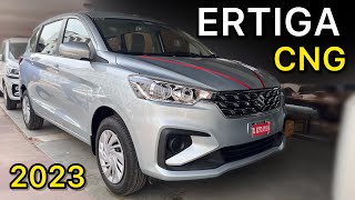 इसका कोई तोड़ नहीं 🔥 Maruti Ertiga Vxi CNG 2023 Model 🔥 Price Features amp All Specs [upl. by Bohner]