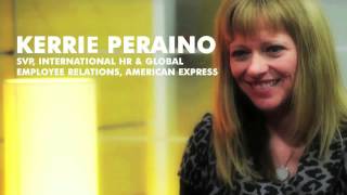 Power Stories of Power Women  Kerrie Peraino SVP International Human Resources American Express [upl. by Trumaine]