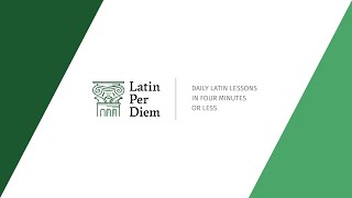 LatinPerDiem Latin Lessons Lucretius De Rerum Natura 1 [upl. by Aidyn]