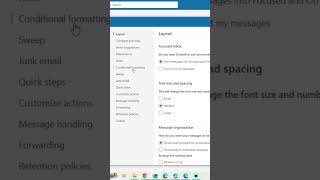 Highlight email in Outlook  shorts ittipsandtrick outlook itsupport viralshortsemailmsoffice [upl. by Pfeffer796]