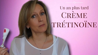 Crème trétinoïne retinA un an plus tard routine beauté 40 ans [upl. by Dhu933]