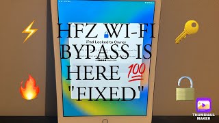 iCloud bypass Fully untethered IOS 171615 WiFi devices 🔥HFZ activator tool🔥 must watch💥 [upl. by Oigaib886]