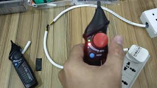 NonContact Voltage Detector Indicator Sensor Test Pen AC 121000V w White Led Light  New [upl. by Anawd]