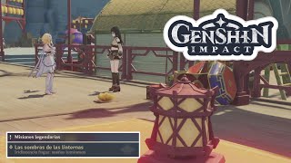 Las sombras de las linternas  Iridiscencia fugaz sueños luminosos Gameplay Genshin Impact [upl. by Yllut772]