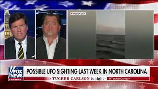 20191004 Tucker Hosts Luis Elizondo on UFO Material [upl. by Ybrik]