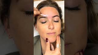 Eyebrows restructuring and colouring 28 juliedesigner youtubeshorts eyebrow beauty [upl. by Eyeleen]