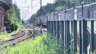 Güterzug am Bahnhof DreieichBuchschlag [upl. by Winchester]