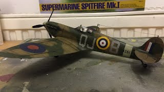 Battle of Britain Spitfire Mk1 Build  Tamiya 148 Scale Kit [upl. by Fellows]