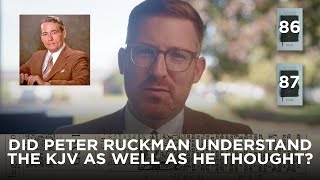 Did Peter Ruckman Understand the KJV as Well as He Thought [upl. by Crawley]