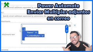 Power Automate Adjuntar múltiples archivos dentro de correo [upl. by Berneta533]