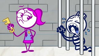 🔴 Pencilmation Live Adventures of Pencilmate and Friends  Animated Cartoons [upl. by Neyuq]