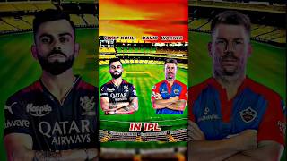 VIRAT KOHLI VS DAVID WARNER IPL COMPARISON🥵🥶shortsshortviraltrendingcricketviratkohli [upl. by Barbaraanne]