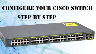 Cisco Switch basic Configuration Step by Step for Beginners  Youtube [upl. by Atiugal]