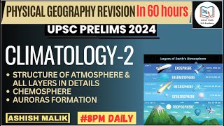 L2 Climatology  Full Geography Revision UPSC PRELIMS 2024  Ashish Malik geography prelims2024 [upl. by Norword430]