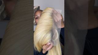 613 Wig Install using Melting Spray shorts [upl. by O'Callaghan]