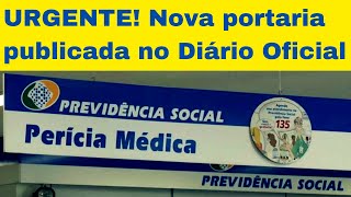 INSS PUBLICA PORTARIA COM NOVAS REGRAS DE PRORROGAÇÃO DO AUXÍLIO DOENÇA [upl. by Carolyne]