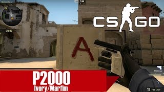 P2000 IvoryMarfim  CSGO [upl. by Sashenka]