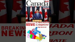 CANADA CARBON REBATE PROGRAM  JUSTIN TRUDEAU ANNOUNCED  CANADA NEWS [upl. by Richmound893]