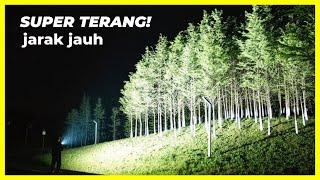 10 Rekomendasi SENTER LED TERBAIK 2023 Super Terang  Jarak Jauh Bagus Untuk Camping amp Outdoor [upl. by Mayer]