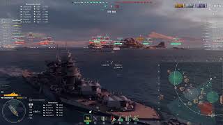 WOWS Bourgogne 296k damage lot of fire [upl. by Kerrie]