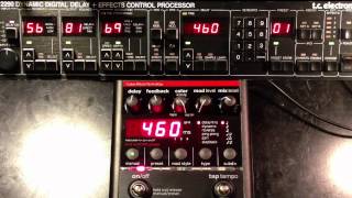 TC Electronic 2290 vs Nova Delay ND1 [upl. by Ixel408]