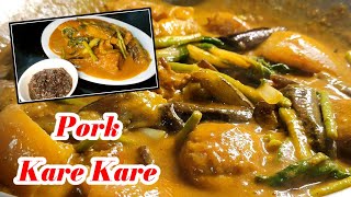 PORK KARE KARE  Kare Kareng Baboy  Easy Recipe  Lutong Pinoy [upl. by Iolande]