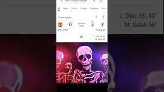 Liverpool vs Manchester United today liverpool vs manchesterunited football youtube shorts [upl. by Airdnal]