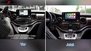 CarlinKit 50 Wireless CarPlay und Android Auto 2 in 1 Adapter [upl. by Dagney]