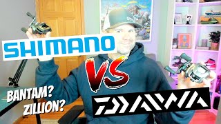 Shimano Bantam A vs Daiwa Zillion SV Who makes the best 350 BAITCASTER [upl. by Gifferd270]