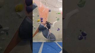 THE SETTERS ARE GETTING CREATIVE DANGGGG bouldering climbinggym indoorclimbing climbing climber [upl. by Worrell]