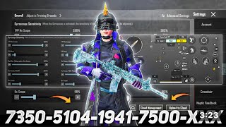 PUBGBGMI BEST SENSITIVITY SETTING  BGMI NEW UPDATE 33 sensitivity code BGMI GAMEPLAY  siliboyyy [upl. by Ytram]