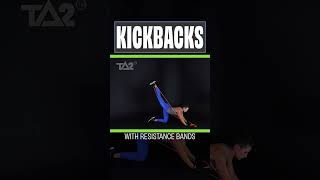 Get those Glutes Fired Up with Kickbacks  Resistance band Training [upl. by Avi335]