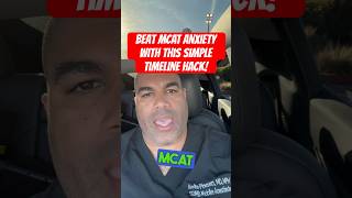 Beat MCAT Anxiety with This Simple Timeline Hack MCATtips Mcat premed testprep [upl. by Dana117]