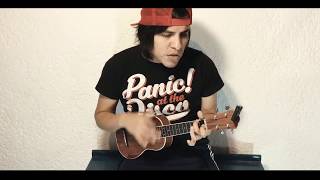 Panic At The Disco  I Write Sins Not Tragedies Ukulele Cover [upl. by Egreog636]