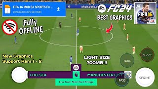 FIFA 16 Mobile Mod 24 Original Patch V12 Updated ApkDataObb Mediafire  Best Graphics [upl. by Andromeda403]