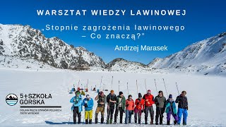 Warsztat lawinowy Jak czytać komunikat TOPR [upl. by Enymzaj]