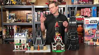 Lego Darth Vader’s Castle Review  75251  The Best Dark Lord Tower Ever [upl. by Nyladnek]