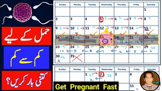 Pregnant Hone ke Liye Kitni Baar Kare How Often To Meet To Get Pregnant Fast Relationship Advice [upl. by Atrebor]