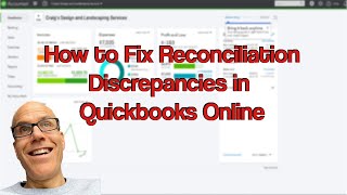 How to Fix Reconciliation Discrepancies in Quickbooks Online [upl. by An]