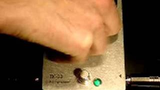 Telenordia TK23 Germanium Compressor pedal demo [upl. by Enaej]